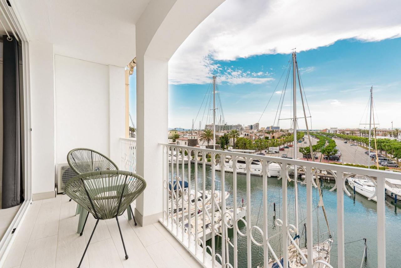 Apartamento Welcs Emp 004 Con Inmejorables Vistas Apartment Empuriabrava Bagian luar foto