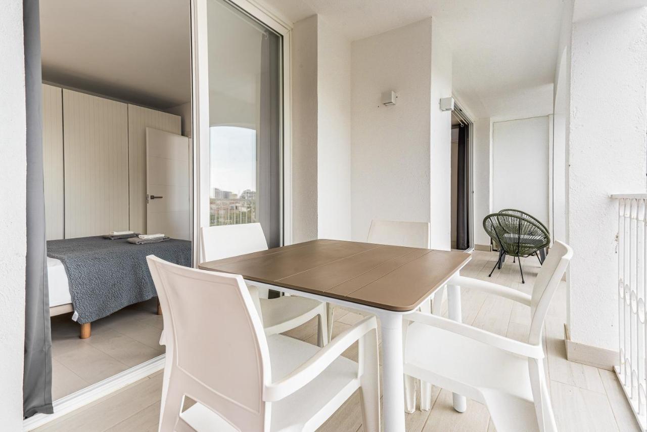Apartamento Welcs Emp 004 Con Inmejorables Vistas Apartment Empuriabrava Bagian luar foto