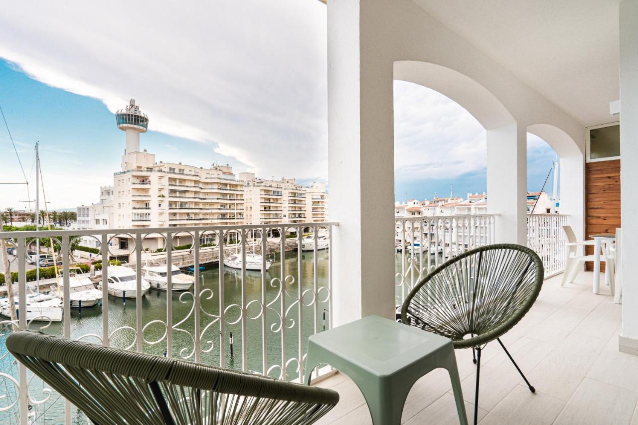 Apartamento Welcs Emp 004 Con Inmejorables Vistas Apartment Empuriabrava Bagian luar foto